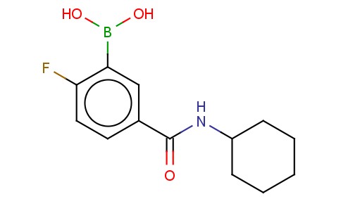 5-(CYCLOHEXYLCARBAMOYL)-2-FLUOROBENZENEBORONIC ACID